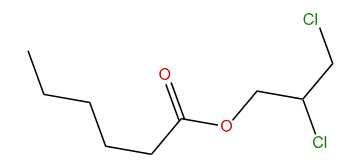 2,3-Dichloropropyl hexanoate